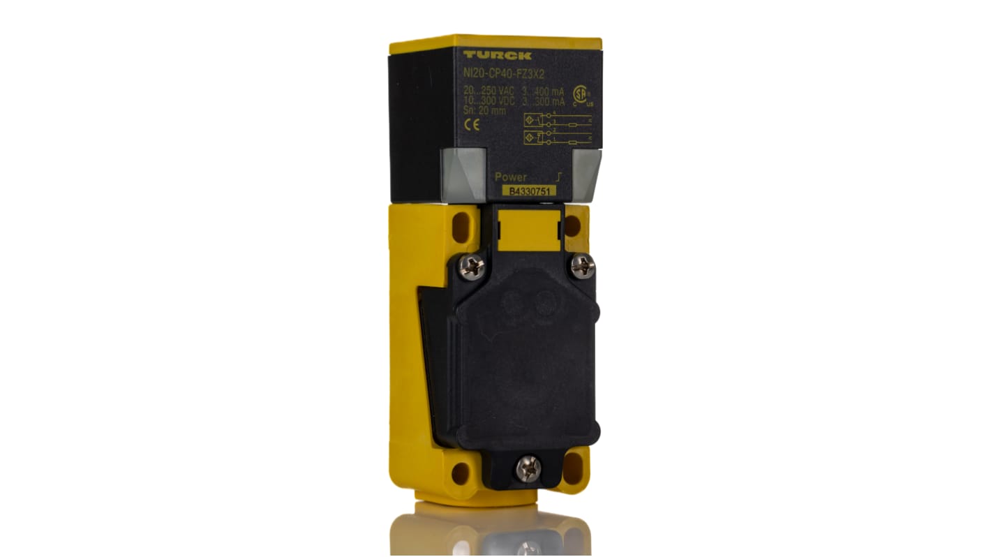 Turck Näherungssensor Induktiv, Kubisch 20 mm 20 → 250 V ac/dc / 500 mA, IP67