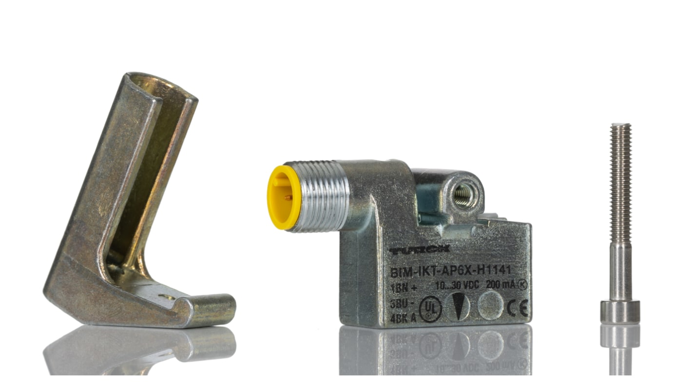 Turck M12 Näherungssensor Induktiv, Rechteckig PNP 10 → 30 V-DC / 200 mA, IP67