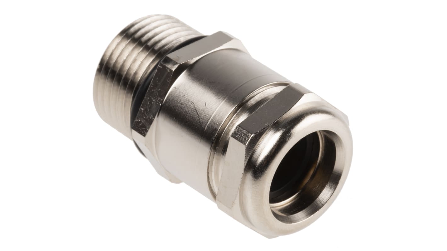 Lapp SKINDICHT Series Metallic Brass Cable Gland, M20 Thread, 8.5mm Min, 10.8mm Max, IP68