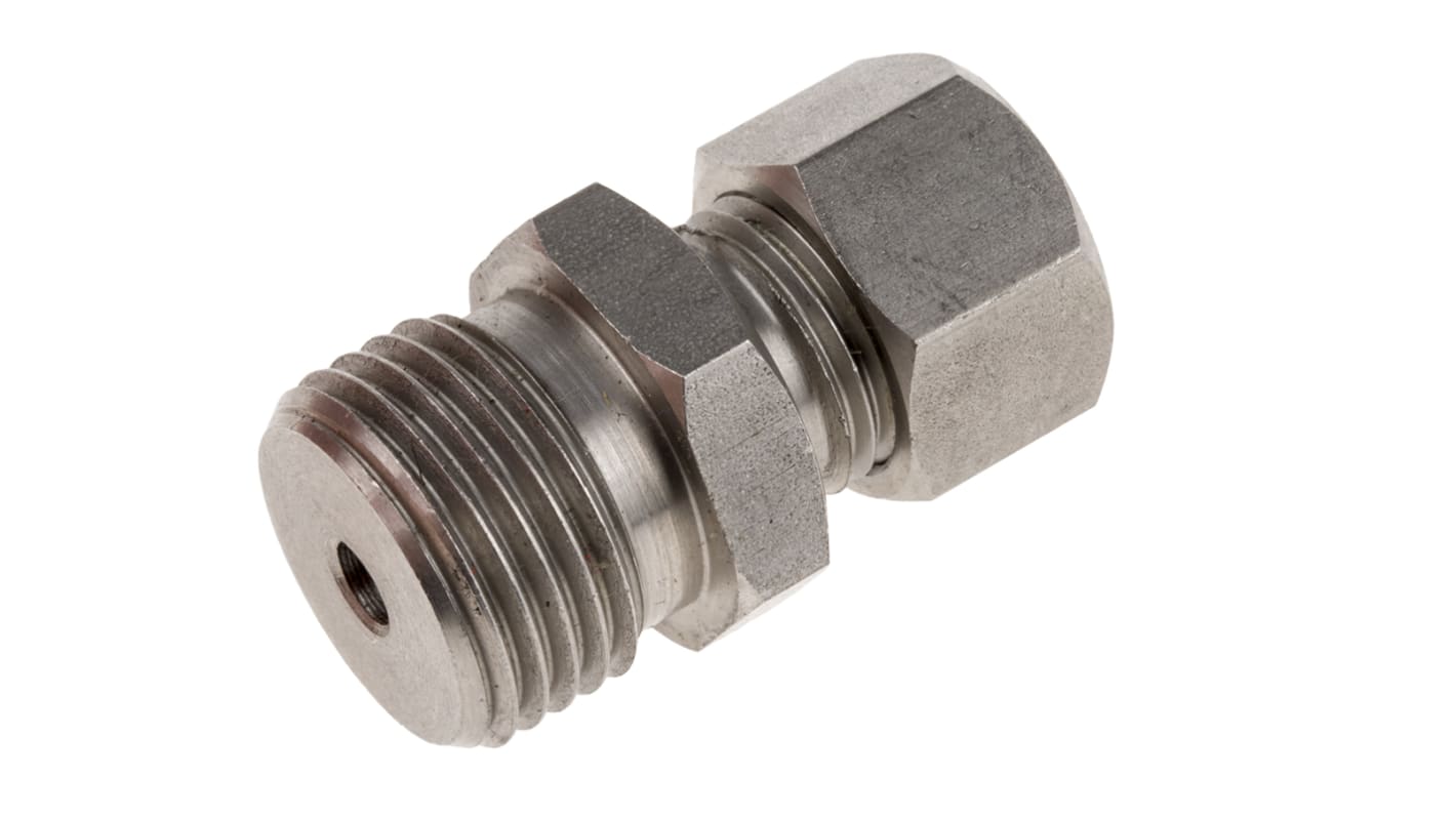 RS PRO, 1/2 BSP Thermocouple Compression Fitting for Use with Thermocouple, 4.5mm Probe, RoHS Compliant Standard