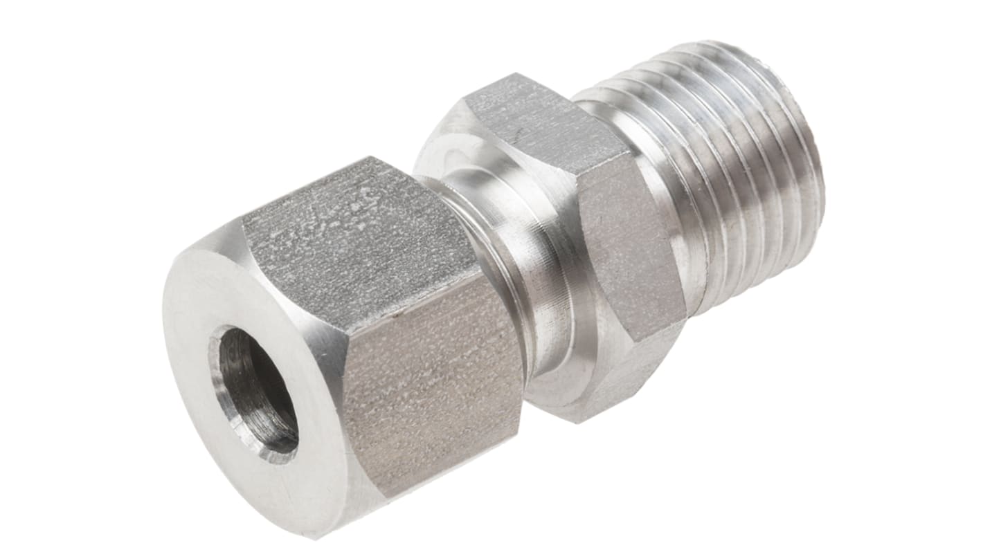 RS PRO, M16 Thermocouple Compression Fitting for Use with Thermocouple, 8mm Probe, RoHS Compliant Standard