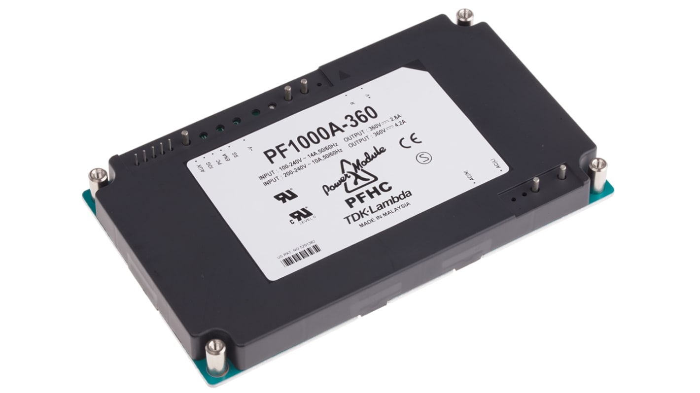 Alimentation à découpage, TDK-Lambda 1.5KW, 1 sortie à 360V c.c. 4.2A