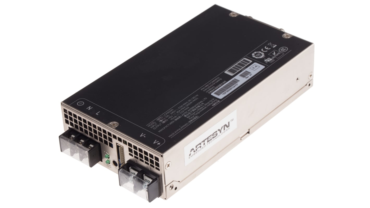 Artesyn Embedded Technologies Switching Power Supply, LCM300N -T-4, 15V dc, 20A, 310W, 1 Output, 127 → 374 V dc,