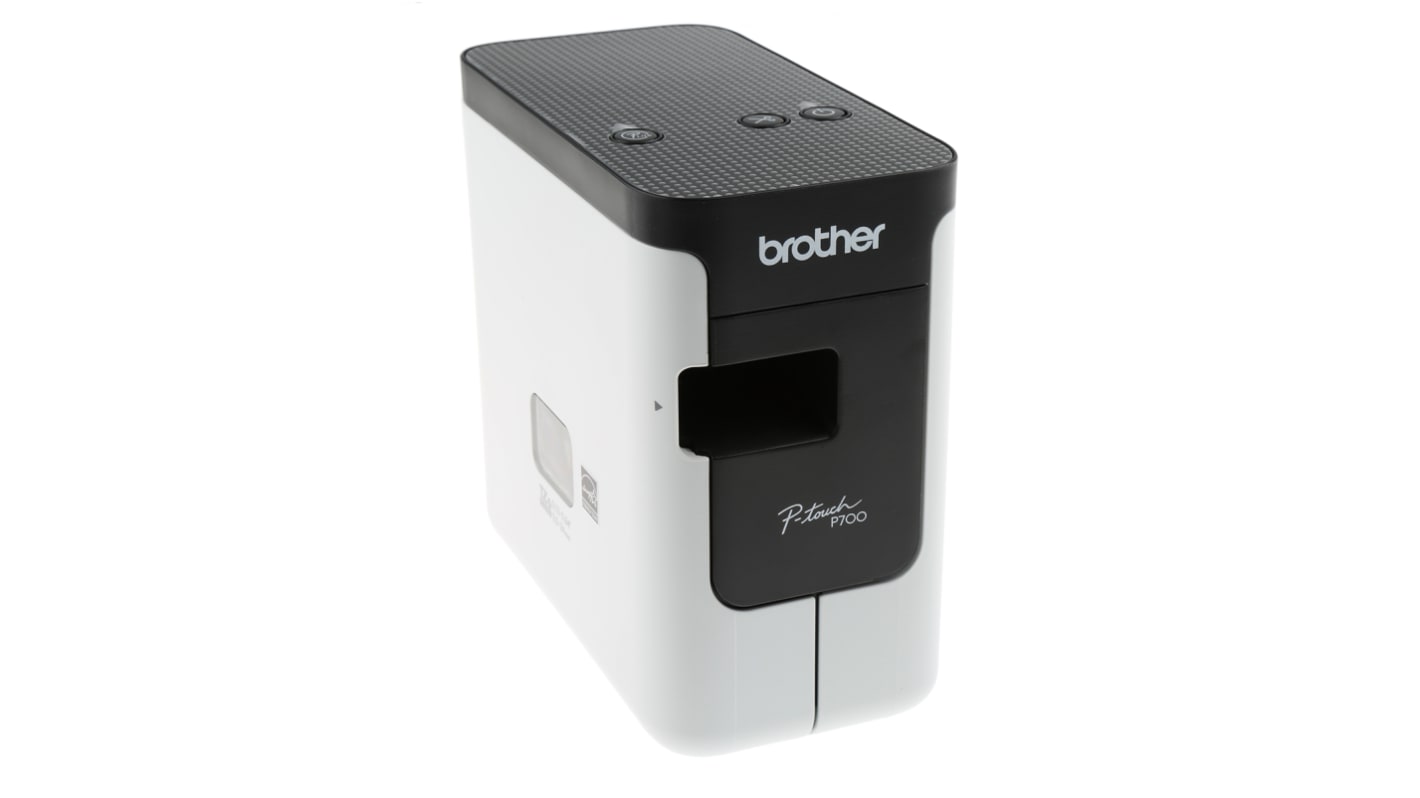 Brother PT-P700 Etikettendrucker bis 24mm Etiketten 180dpi, UK-Netzstecker