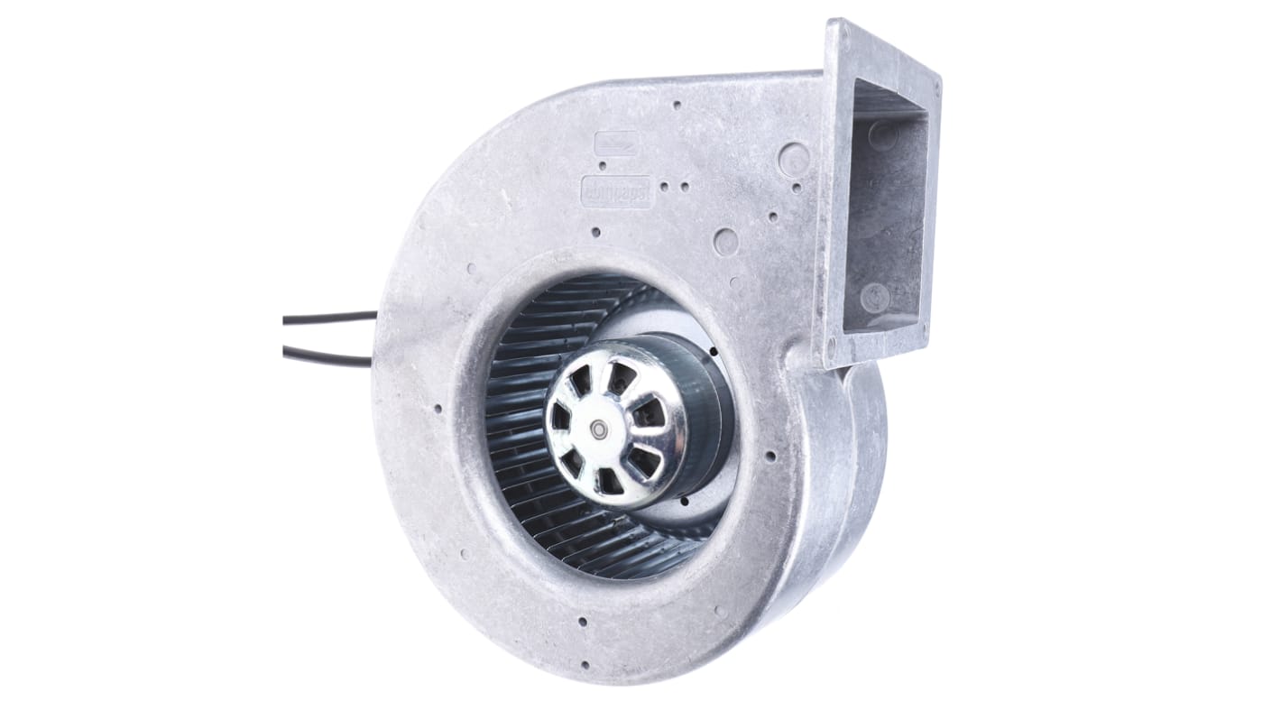 ebm-papst G3G Series Centrifugal Fan, 230 V ac, 650m³/h, AC Operation, 248.5 x 227 x 130mm