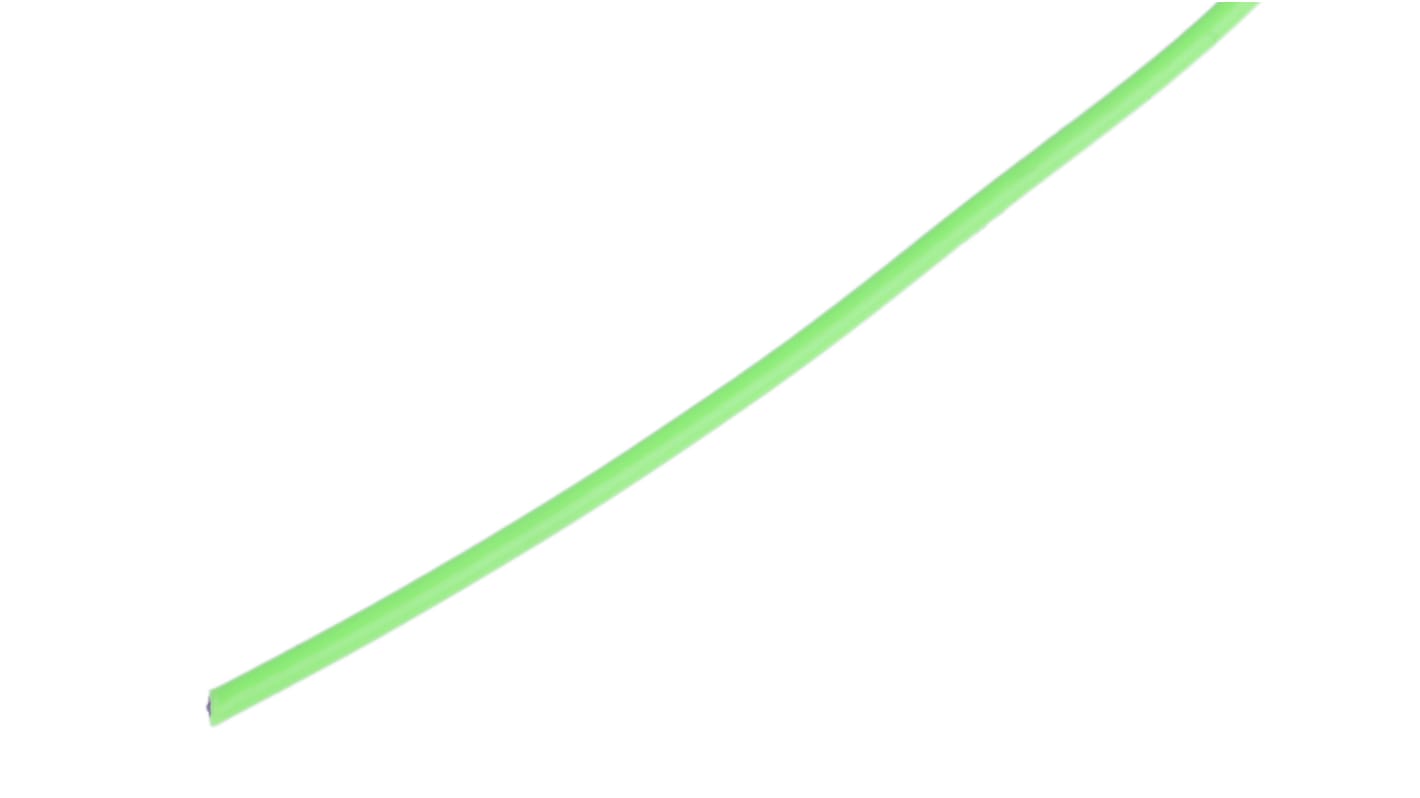 RS PRO 0,12 mm² Grøn PTFE Monteringsledning, ledertråde: 7/0,15 mm, 300 V, 100m