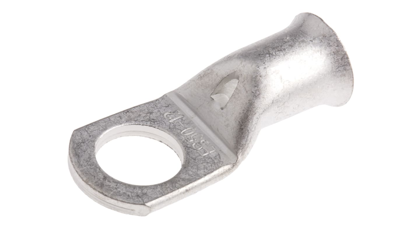 RS PRO Uninsulated Ring Terminal, 12mm Stud Size, 50mm² to 50mm² Wire Size