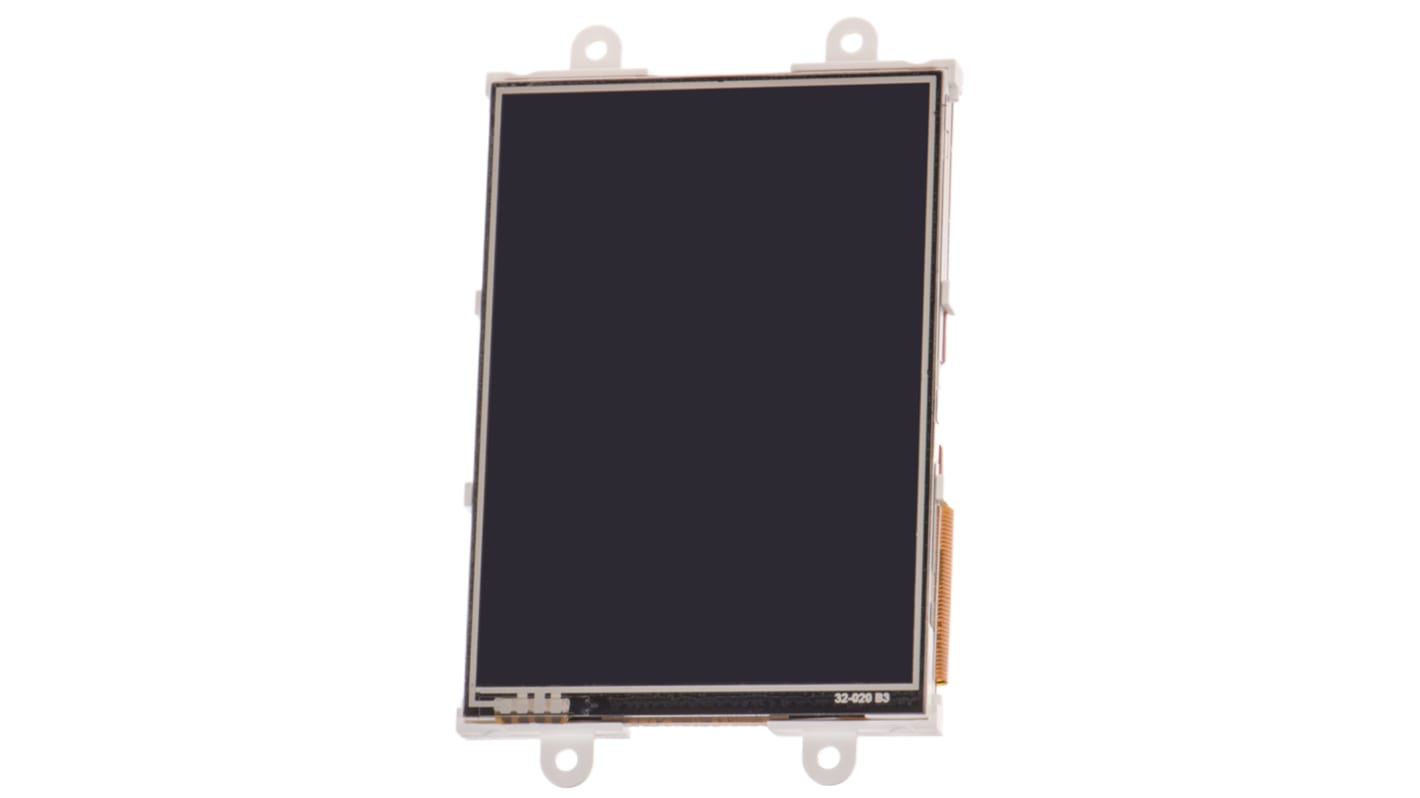 4D Systems Színes LCD kijelző 3.2in Átadó TFT, QVGA, 240 x 320pixelek, LED háttérvilágítás, Soros / érintőképernyő