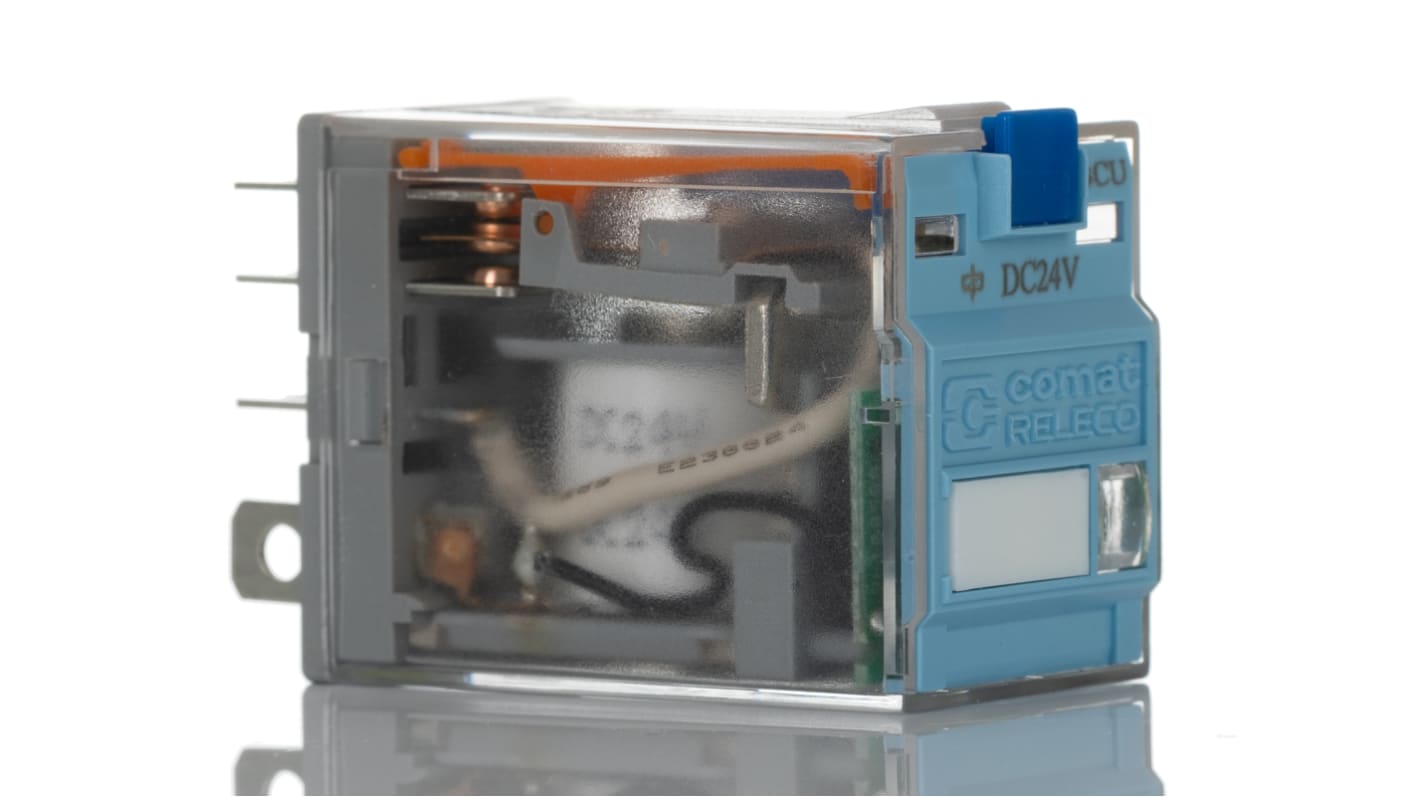 C7A20FX/024VDC Turck Plug In Power Relay, 24V dc Coil, 10A Switching