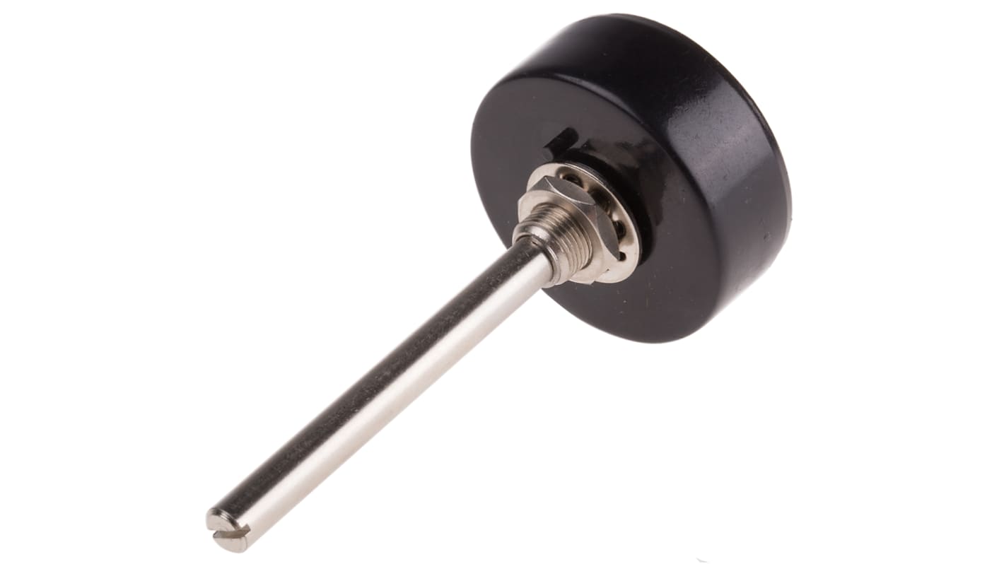 RS PRO 5kΩ Rotary Potentiometer 1-Gang Panel Mount