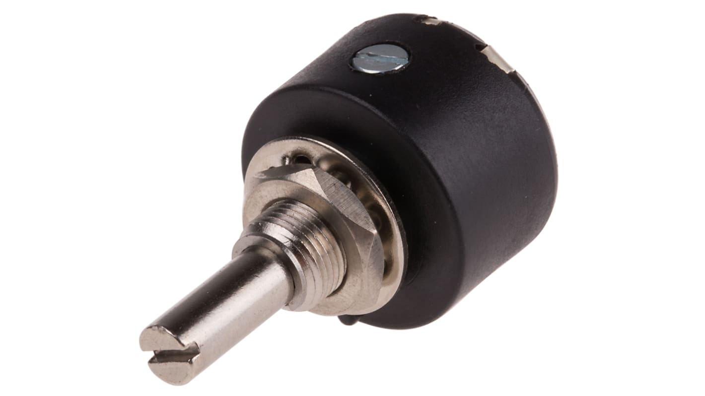 RS PRO 5kΩ Rotary Potentiometer 1Gang Panel Mount RS