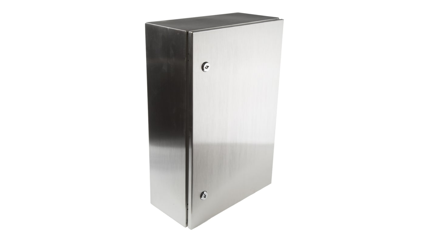 RS PRO 304 Stainless Steel Wall Box, IP66, 600 mm x 400 mm x 200mm