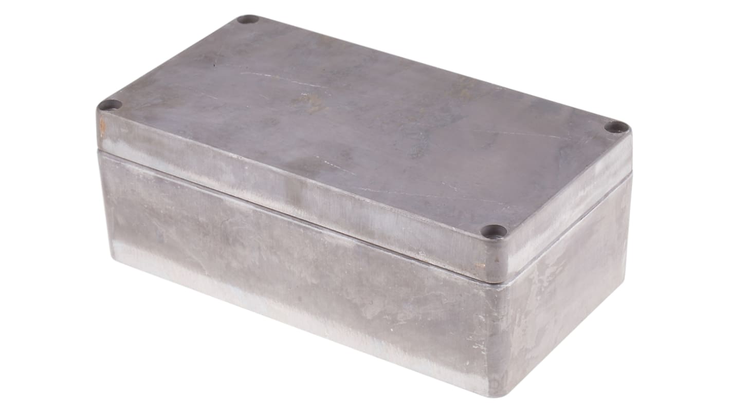 Caja RS PRO de Aluminio Presofundido Plateado, 220 x 120 x 81mm, IP66