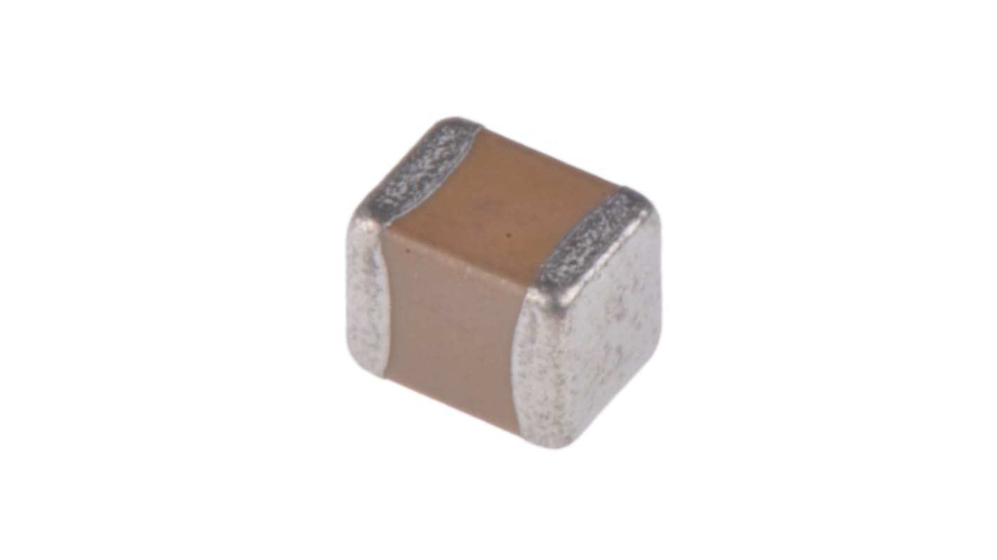 Murata 100μF Multilayer Ceramic Capacitor MLCC, 6.3V dc V, ±20% , SMD