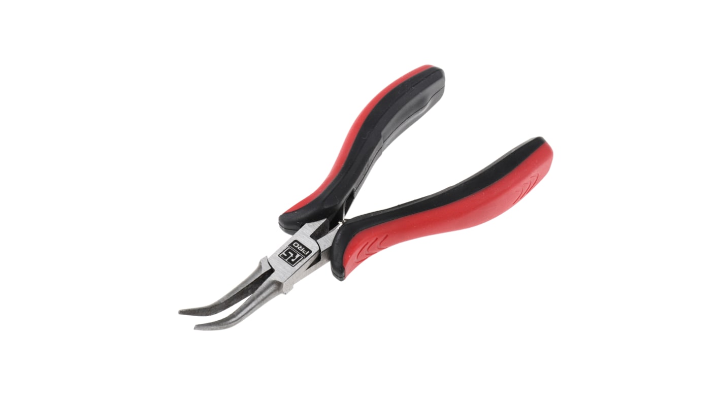 RS PRO Long Nose Pliers, 5.5 in Overall, Straight Tip