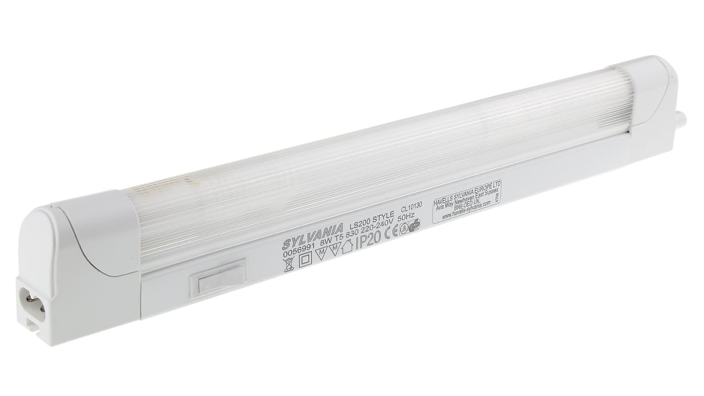 Sylvania Fluorescent Cabinet Light, 8 W, 3000K