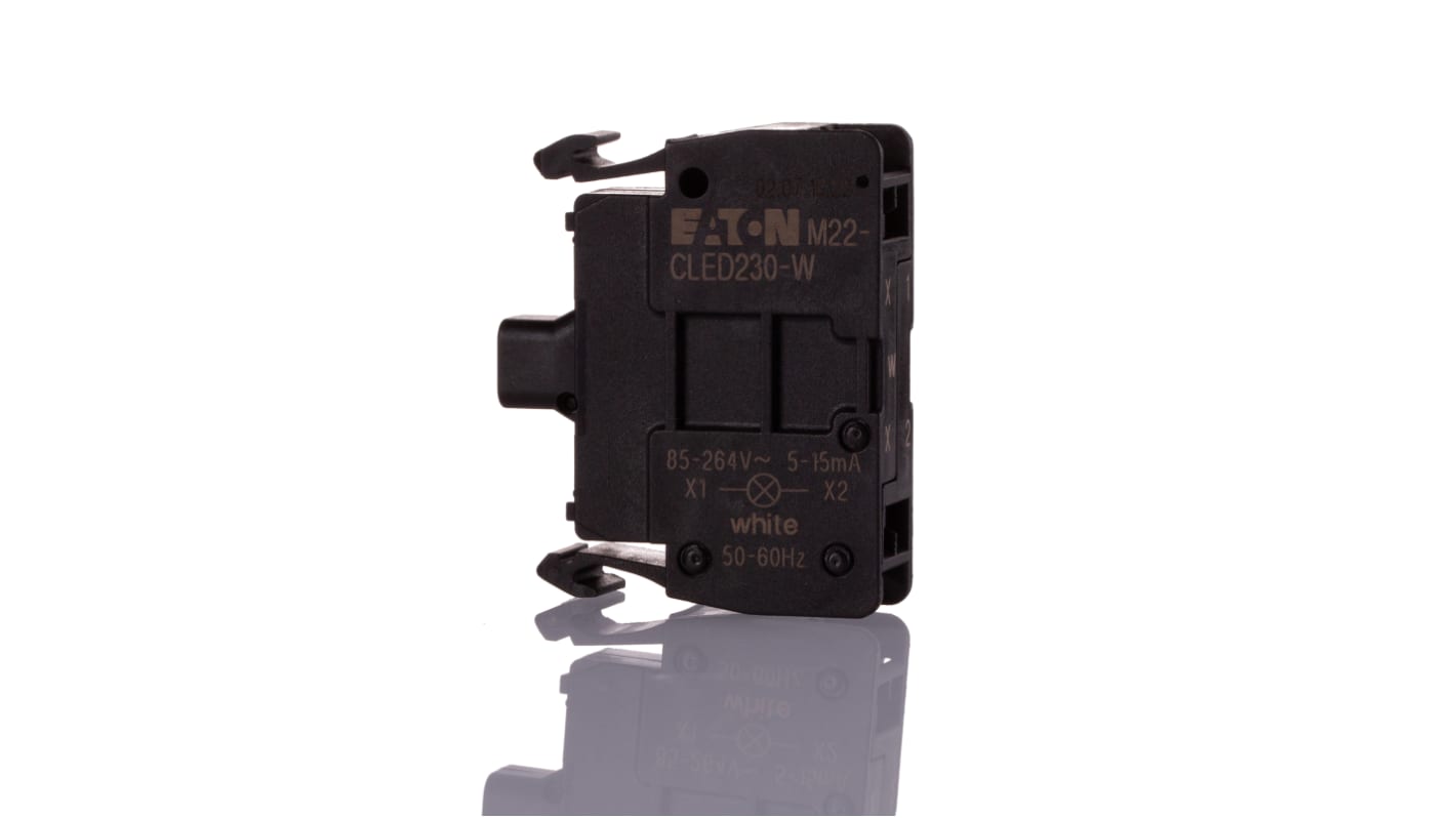 Blocco contatti luminoso Eaton, 85 → 264V ca, LED