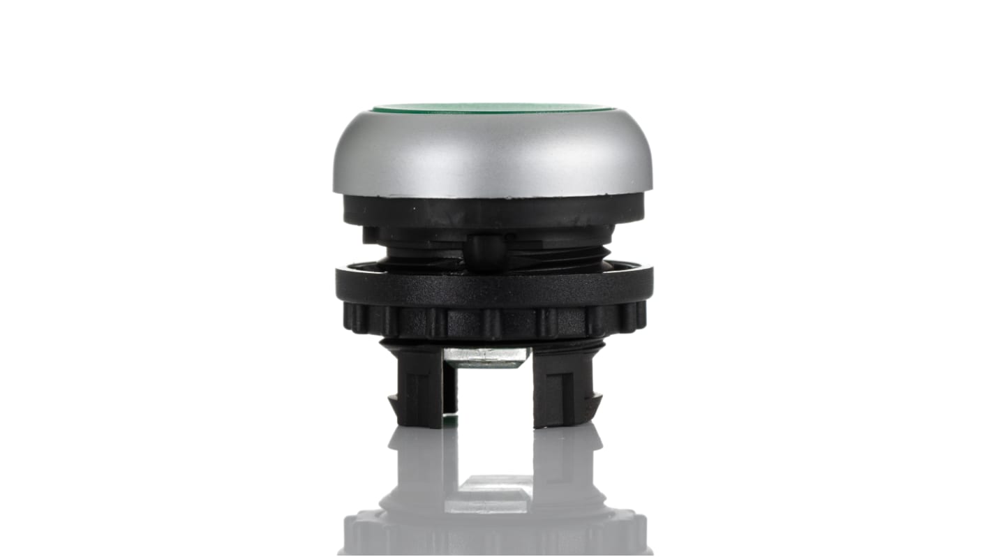 Eaton M22 Series Green Illuminated Momentary Push Button Head, 22mm Cutout, IP67