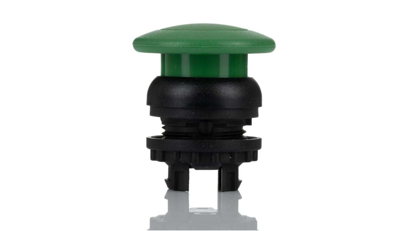 Pulsador Eaton RMQ Titan M22, color de botón Verde, Montaje en Panel, IP67, IP69K