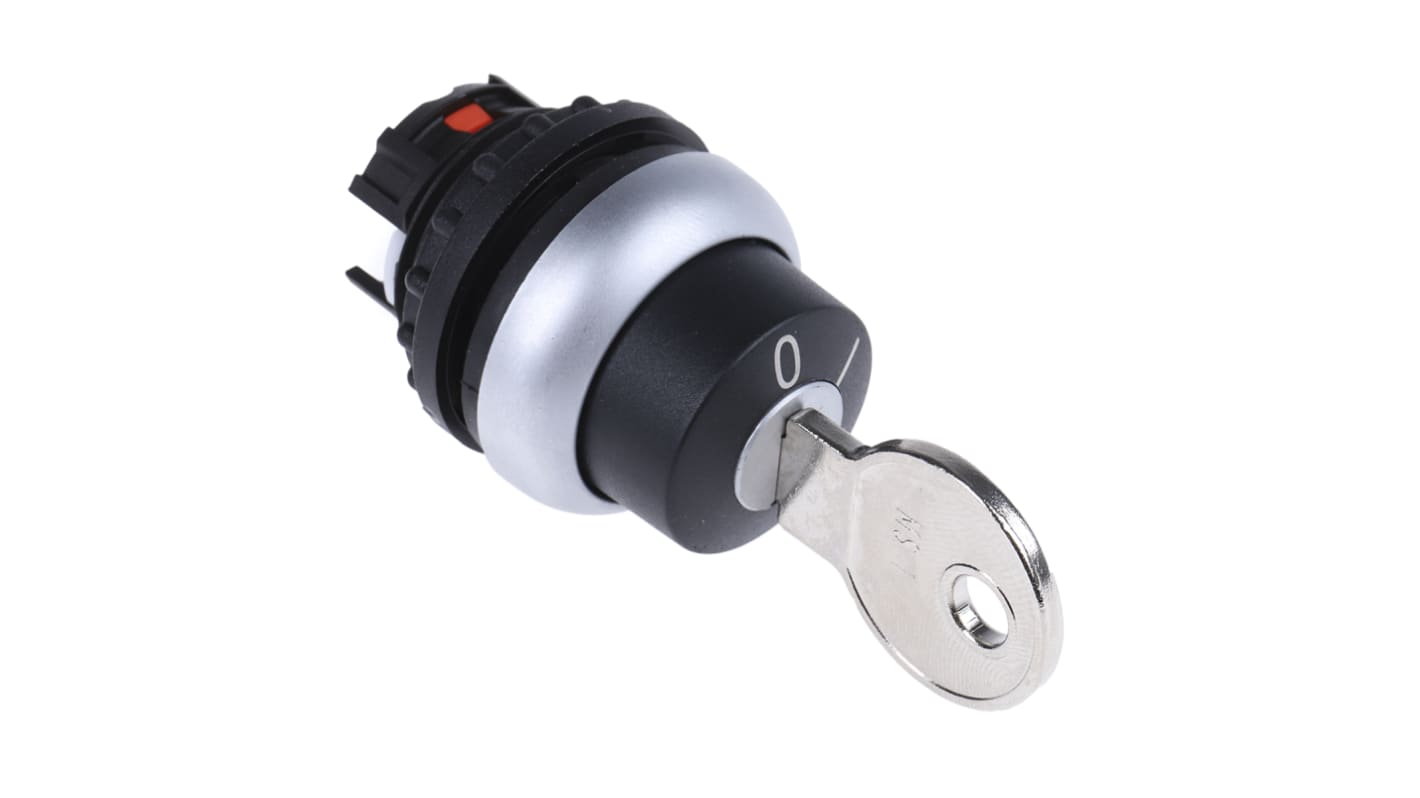 Eaton 2-position Key Switch Head, Latching, 22mm Cutout