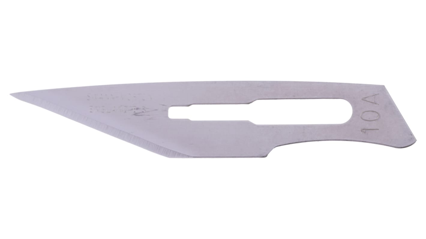 Swann-Morton Carbon Steel Scalpel Blade, 10A, 100 per Package