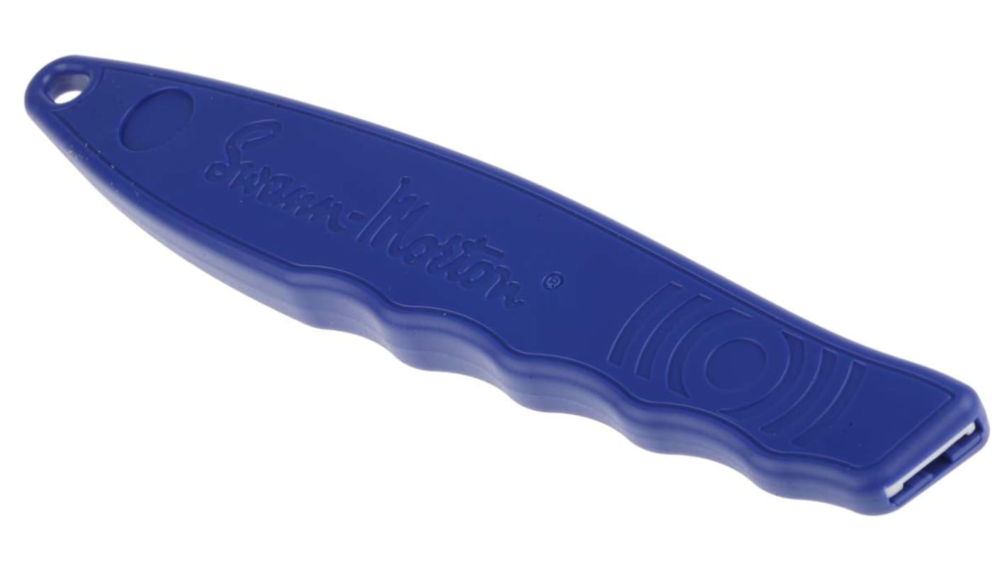 Cutter de precisión con cuerpo de plástico Swann-Morton 4308 para usar con hoja SM01, longitud 154 mm