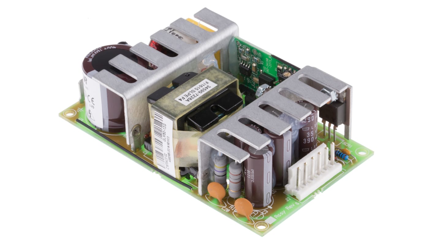 SL POWER CONDOR Switching Power Supply, GLM50-12G, 12V dc, 50W, 1 Output, 90 → 264V ac Input Voltage