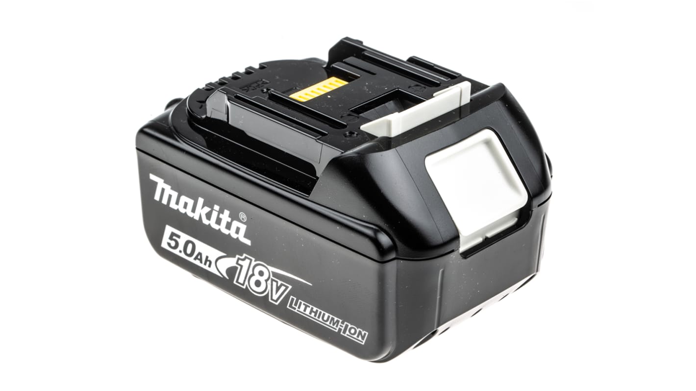 Makita BL1850B 5Ah 18V Power Tool Battery, For Use With Makita 18 V LXT Power Tools