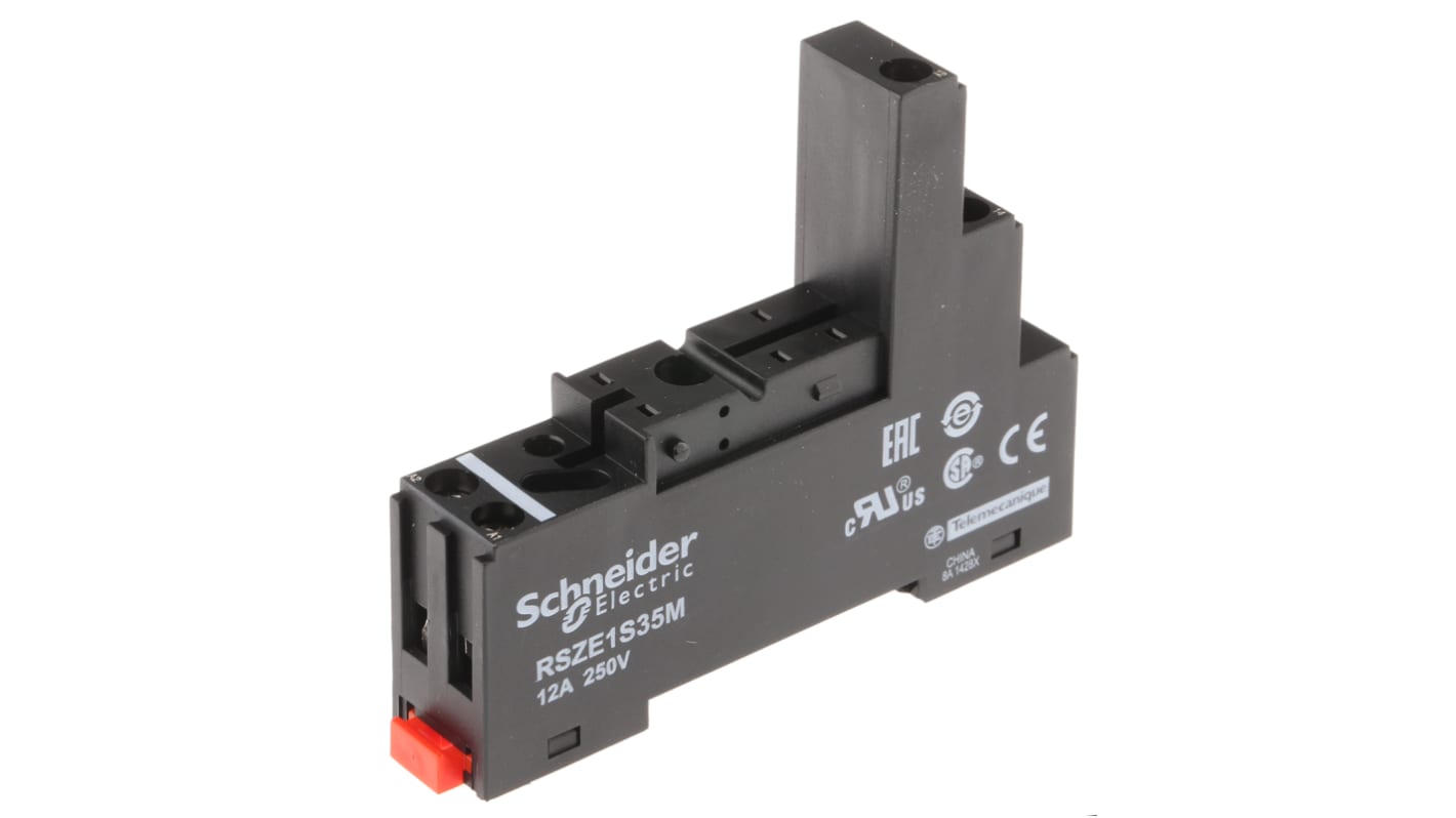 RSZE1S35M | Schneider Electric 300V Relay Socket, for use with RSB ...