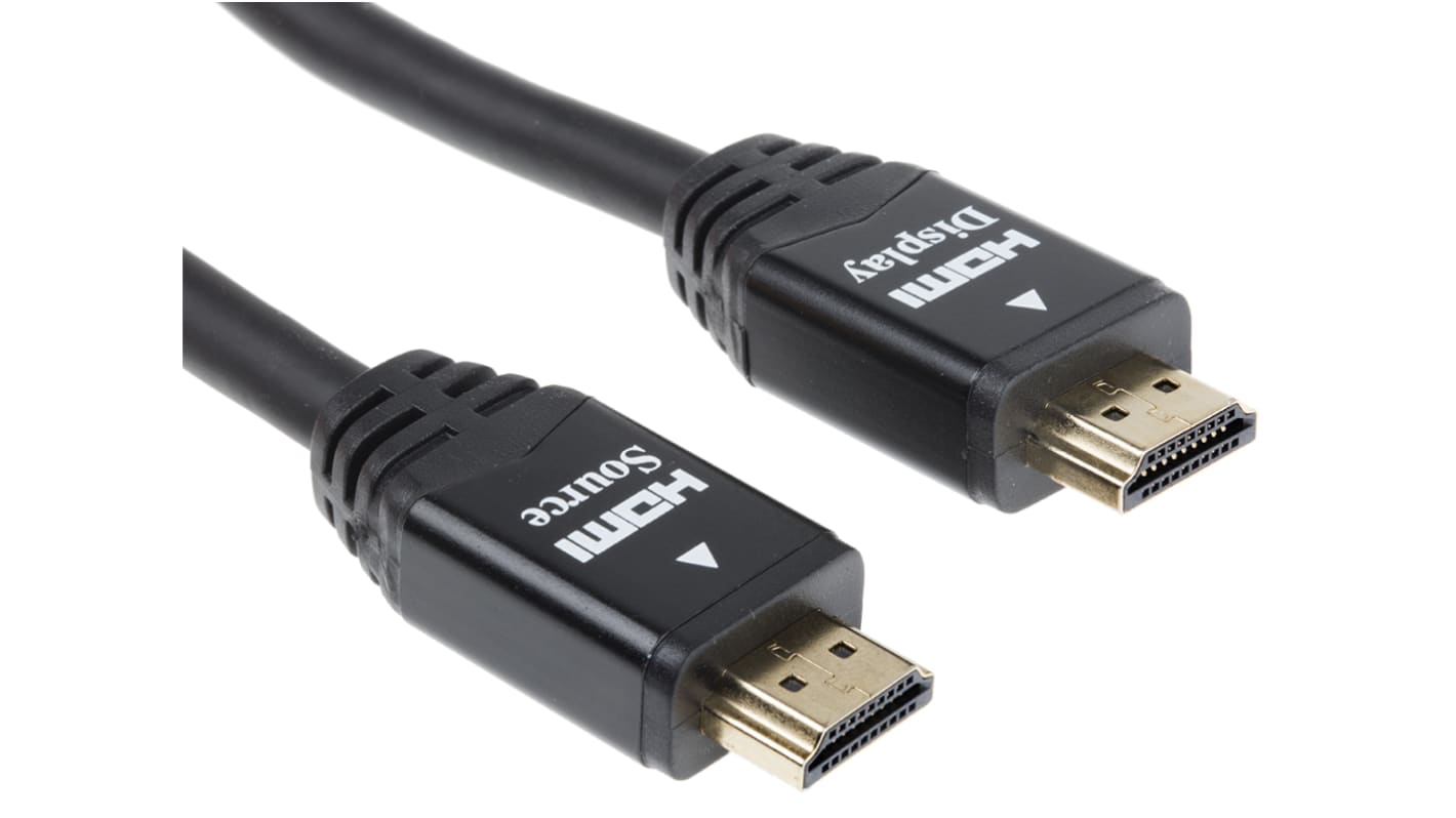 Cable HDMI Negro RS PRO, long. 20m