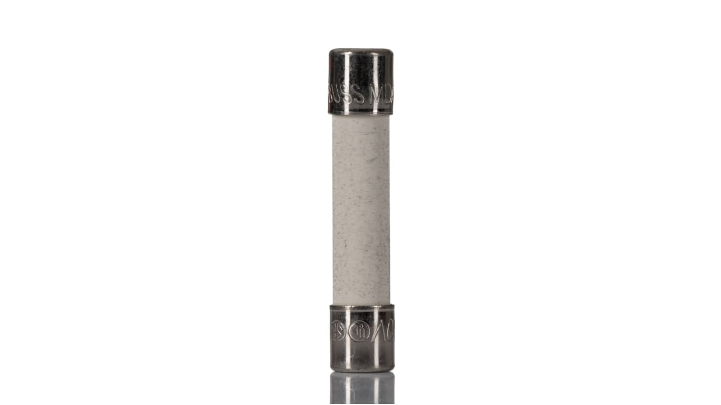 Eaton 3A T Ceramic Cartridge Fuse, 6.3 x 32mm