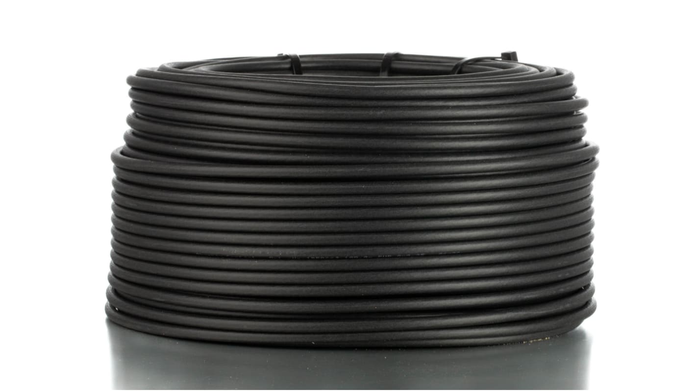 Câble de données Blindé 300 V, 8 x 0.25 mm², 24 AWG, gaine PUR Noir, 100m