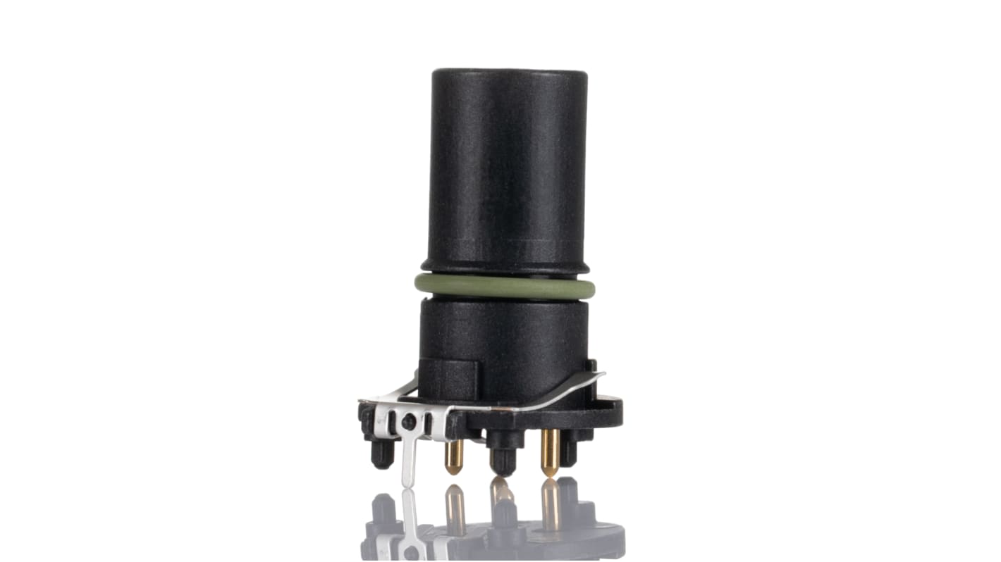 Phoenix Contact Circular Connector, 4 Contacts, PCB Mount, M12 Connector, Socket, Female, IP67, SACC Series