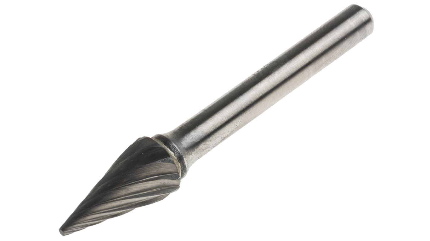 RS PRO Cone Burr, 10.0mm Capacity, Tungsten Carbide Blade