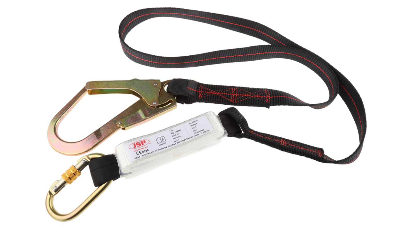 JSP 2m Single Tail Lanyard Karabiner Single