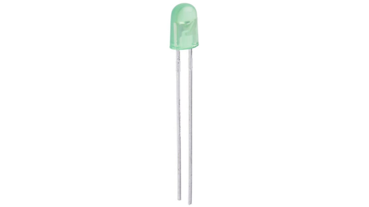 LED Verde Kingbright, PCB, 4 V, 5 mm (T-1 3/4)