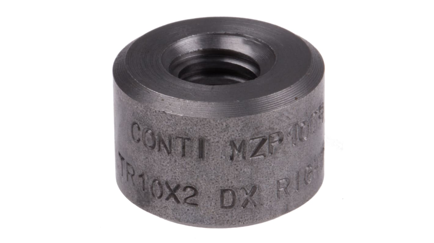 RS PRO Cylindrical Nut For Lead Screw, For Shaft Dia. 10mm