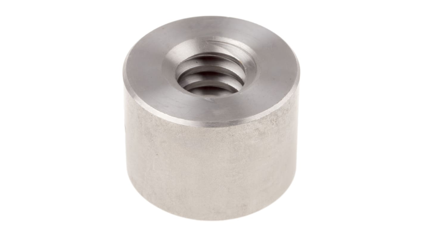 RS PRO Cylindrical Nut For Lead Screw, For Shaft Dia. 22mm