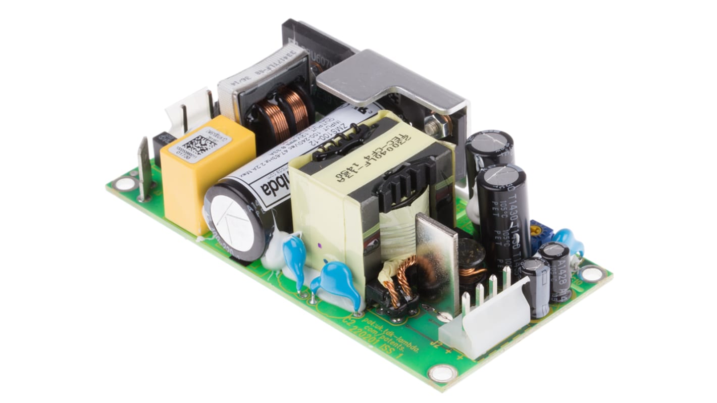 Alimentation à découpage, TDK-Lambda 80W, 1 sortie à 12V c.c. 6.7A