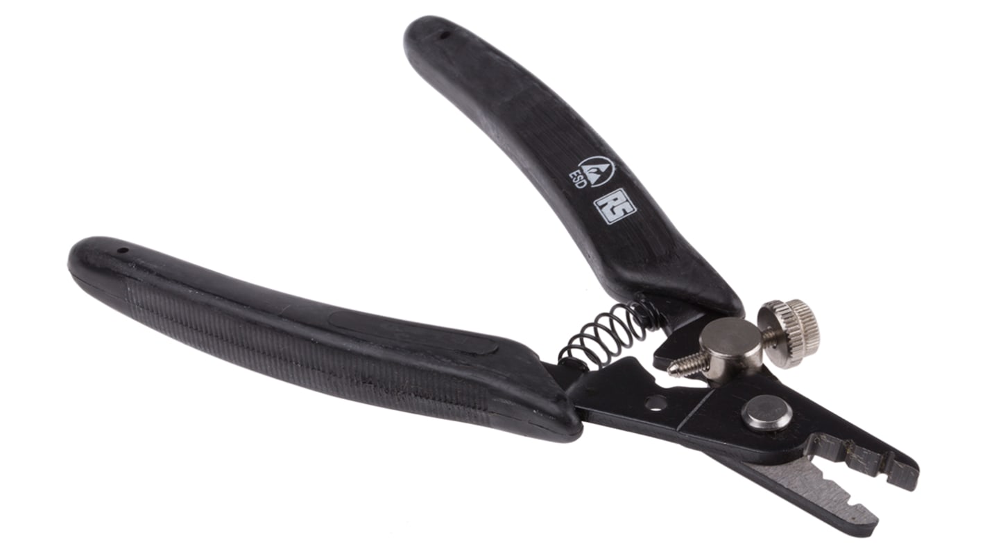 RS PRO Wire Stripper, 0.2mm Min, 0.8mm Max, 5-1/2 in Overall