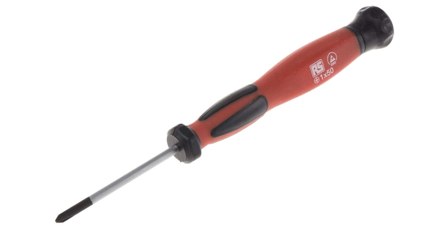 RS PRO Phillips Screwdriver, PH1 Tip, 50 mm Blade