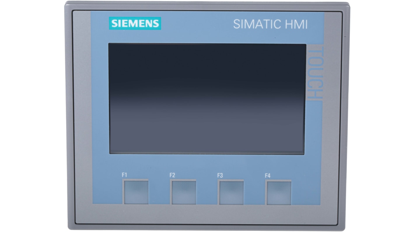 Siemens HMI panel 4,3" TFT, SIMATIC KTP400 Basic Szín, 480 x 272pixelek PROFINET, 141 x 116 x 33 mm