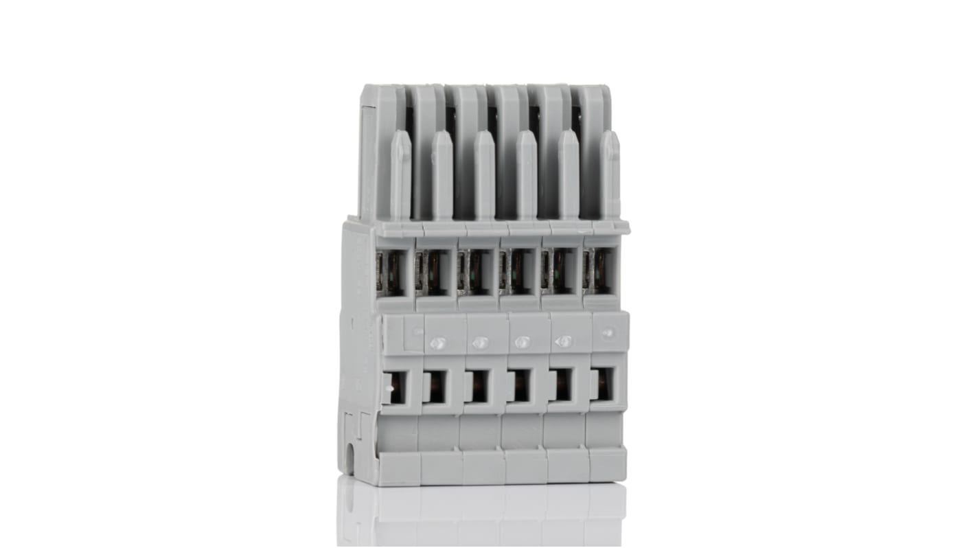 Wago 769 Series Female Plug, 6 Pole for Use with X-COM System 769 Series