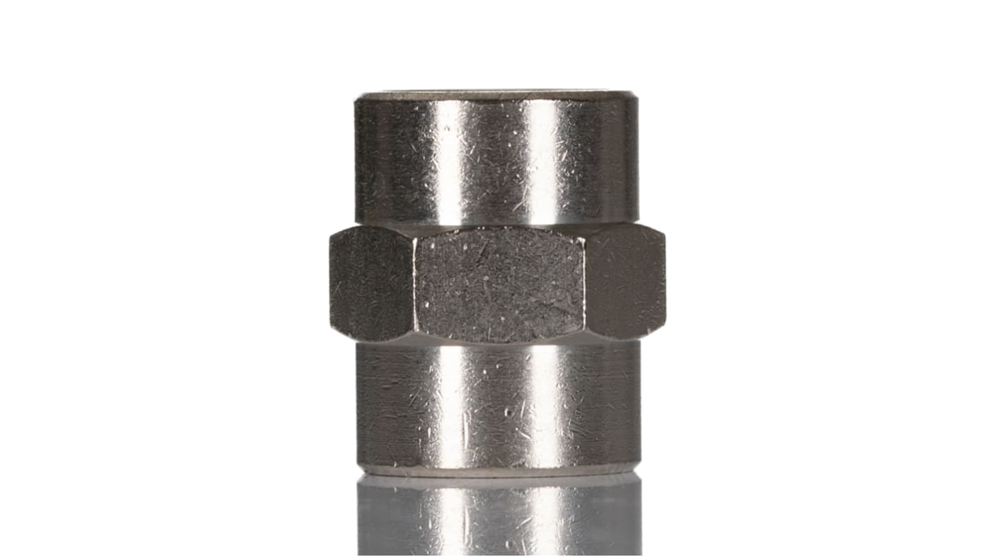 SMC Male Pneumatic Quick Connect Coupling, G 1/4 Female Threaded