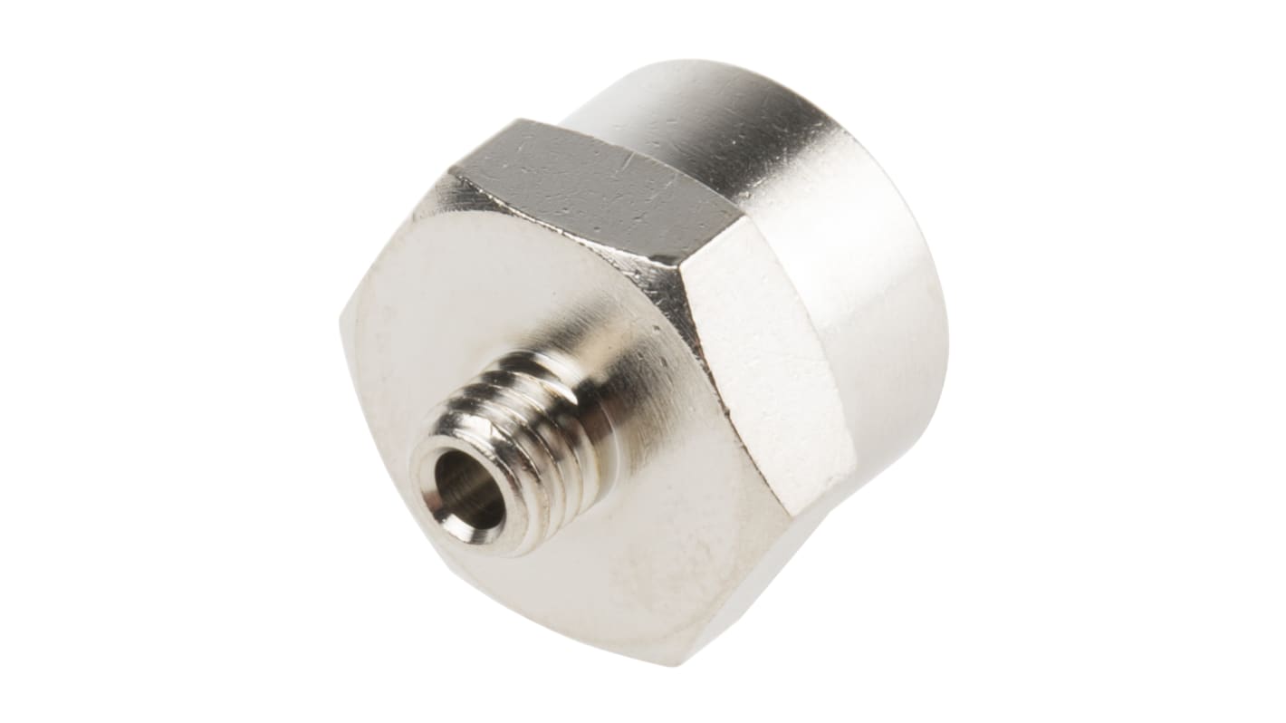 SMC Straight Threaded Adaptor, M5 Male to G 1/8 Female, Threaded Connection Style