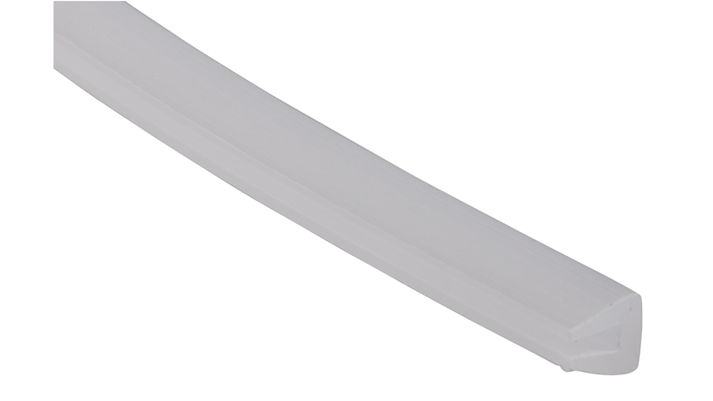 Perfil de protección RS PRO de Polietileno (PE) Natural, long. 10m, Ø cable máx. 1.6mm, grosor panel 1.6mm