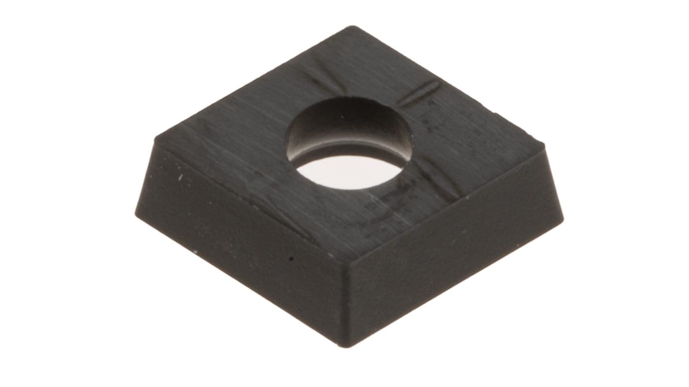 Plaquita de torno Pramet, serie CCMT, ángulo de aproximación 95°, para usar con SCLCR 06, long. 6.4mm, alt. 2.38mm