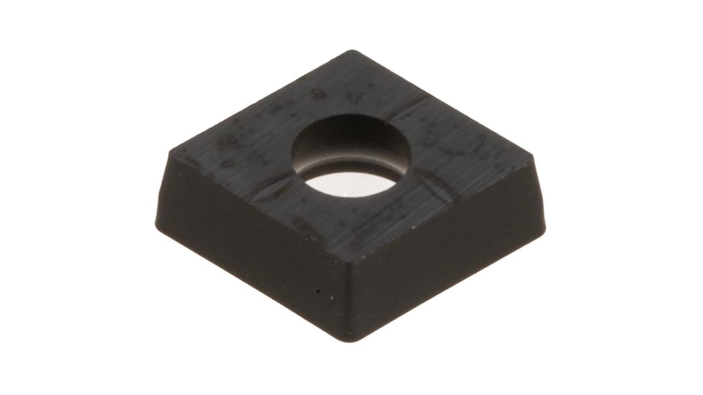 Plaquita de torno Pramet, serie CCMT, ángulo de aproximación 95°, para usar con SCLCR 06, long. 6.4mm, alt. 2.38mm