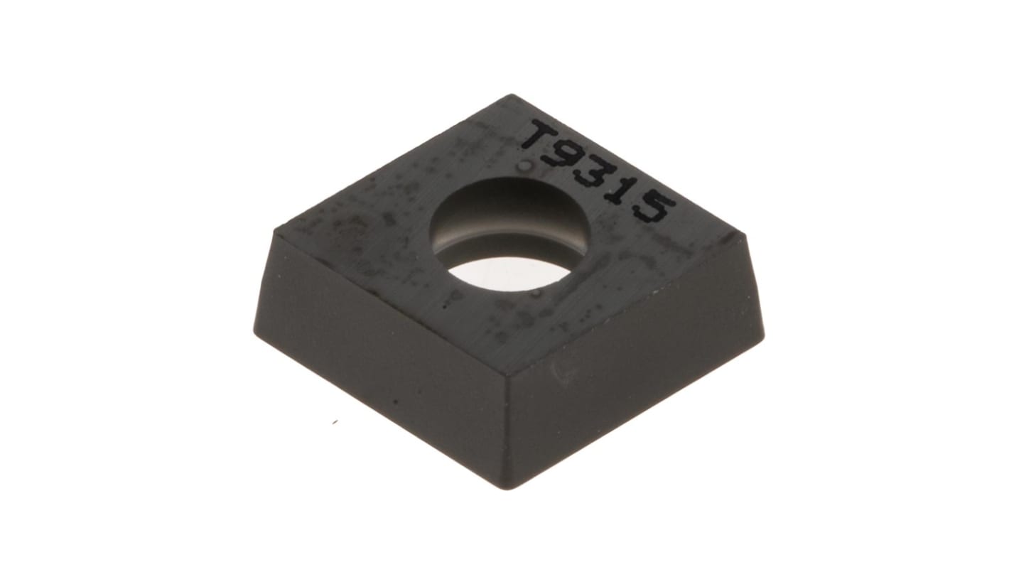 Plaquita de torno Pramet, serie CCMT, ángulo de aproximación 95°, para usar con SCLCR 09, long. 9.7mm, alt. 3.97mm