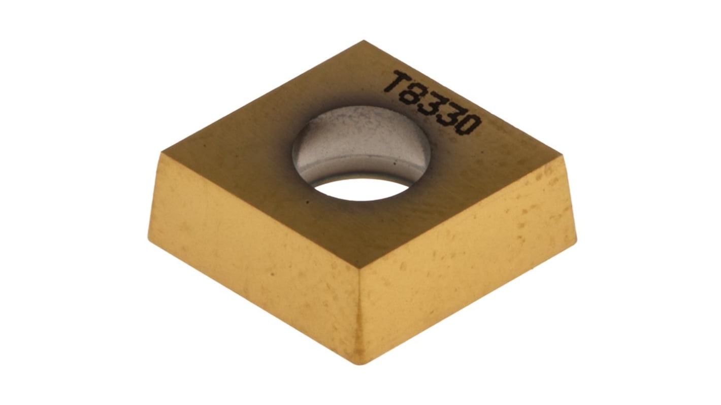 Pramet CCMT Series Lathe Insert for Use with SCLCR 09, 3.97mm Height, 95° Approach, 9.7mm Length